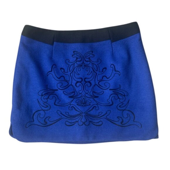 Angora and rabbit hair Cobalt blue sweter small - Picture 7 of 10